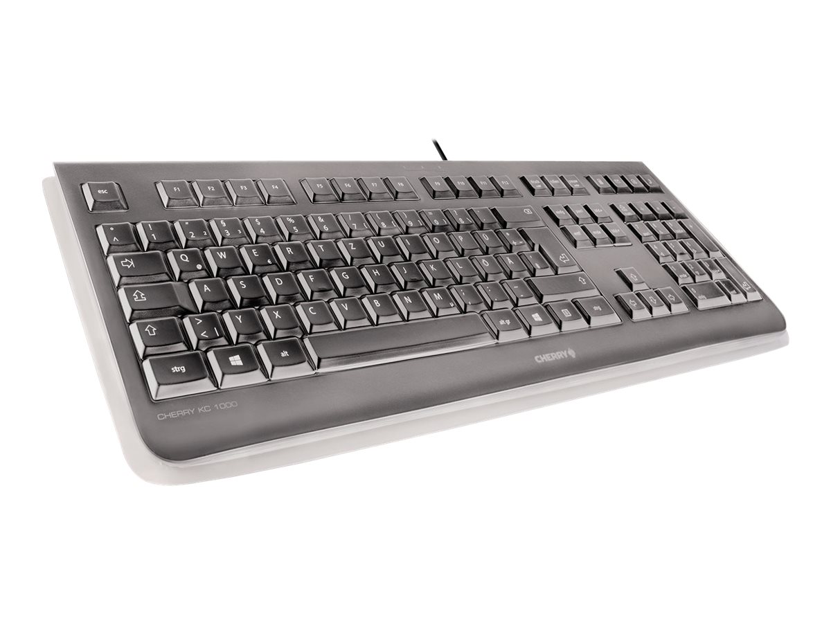 CHERRY KC 1068 - Tastatur - USB - QWERTZ - Deutsch - Schwarz