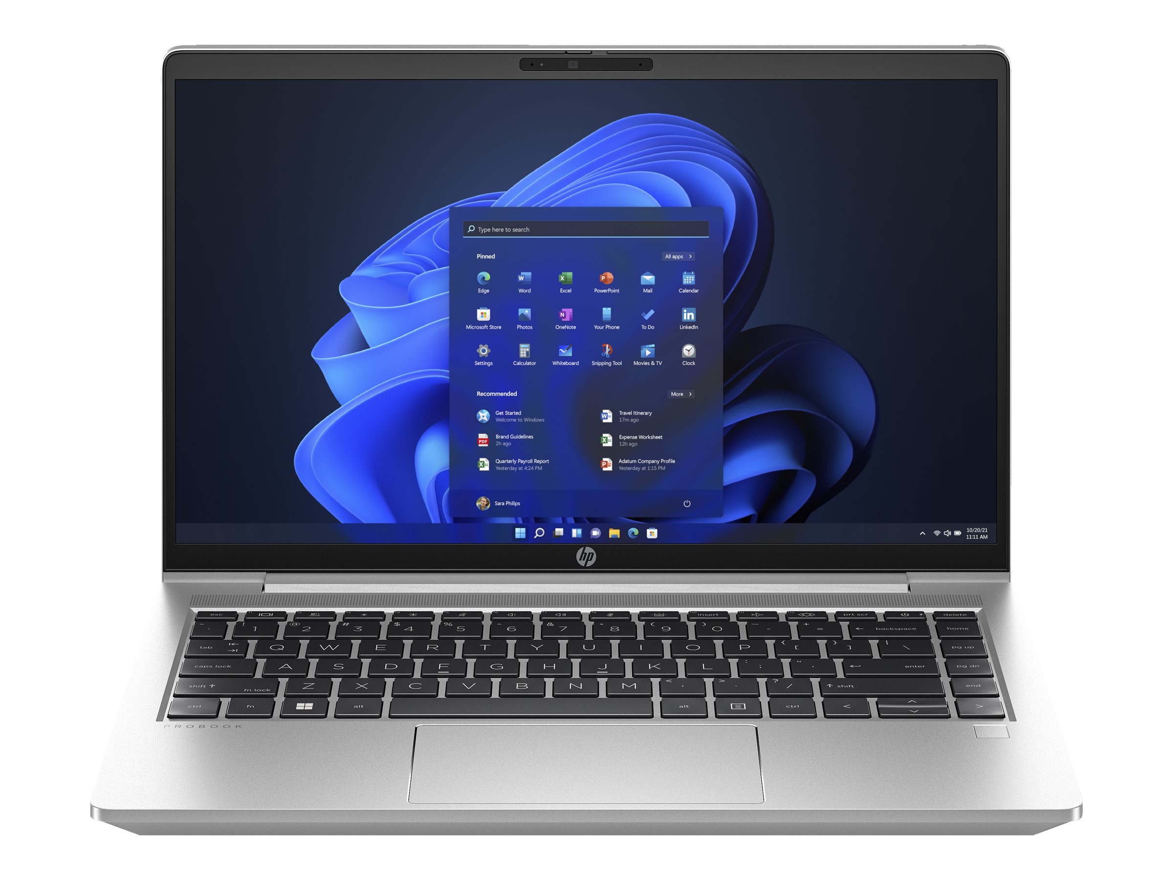 HP ProBook 440 G10 Notebook - Wolf Pro Security - 180-Scharnierdesign - Intel Core i5 1335U / 1.3 GHz - Win 11 Pro - Intel Iris