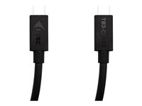 i-Tec - Thunderbolt-Kabel - 24 pin USB-C (M) zu 24 pin USB-C (M) - USB 3.1 Gen 1 / Thunderbolt 3 - 1.5 m - 4K Untersttzung, 8K 
