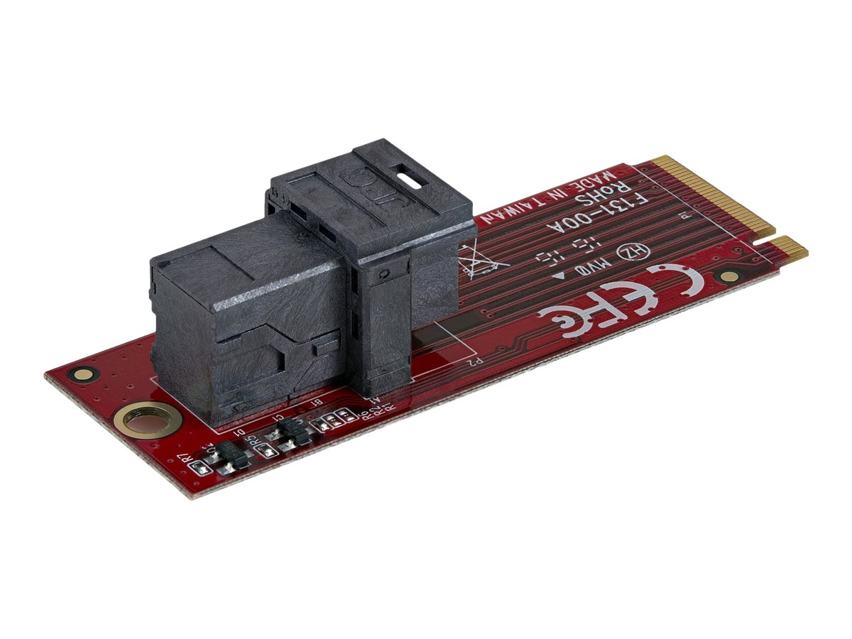 StarTech.com U.2 (SFF-8643) auf M.2 PCI Express 3.0 x4 Adapterkarte fr 2,5