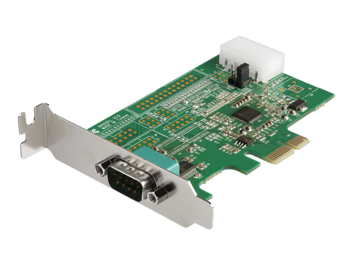 StarTech.com 1 Port Serielle PCI Express RS232 Adapter Karte - Serielle PCIe RS232 Kontroller Karte - PCIe zu Seriell DB9 - 1695