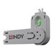 Lindy USB Type A Port Blocker Key - USB-Portblocker - grn