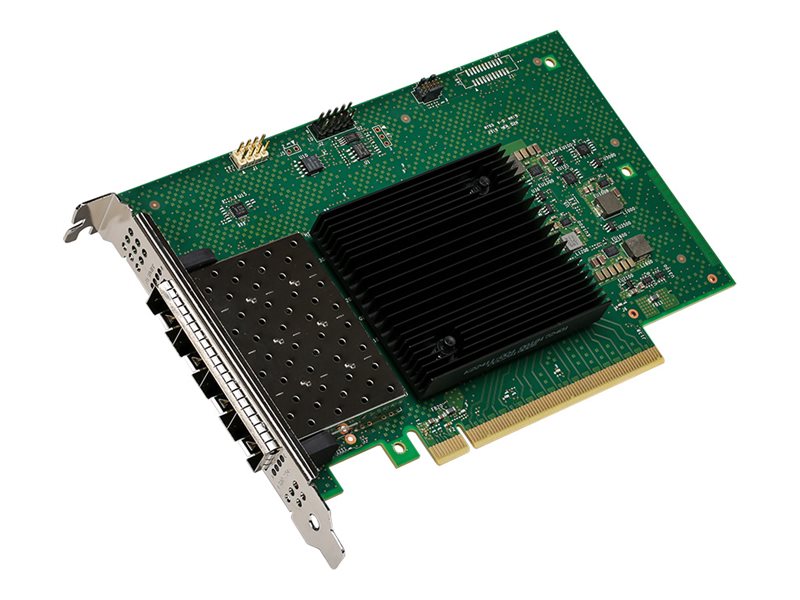 Intel Ethernet Network Adapter E810-XXVDA4 - Netzwerkadapter - PCIe 4.0 x16 - 10/25 Gigabit SFP28 x 4