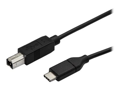 StarTech.com USB-C auf USB-B Druckerkabel - St/St - 0,5m - USB 2.0 - USB C zu USB B Kabel - USB Typ C Druckerkabel