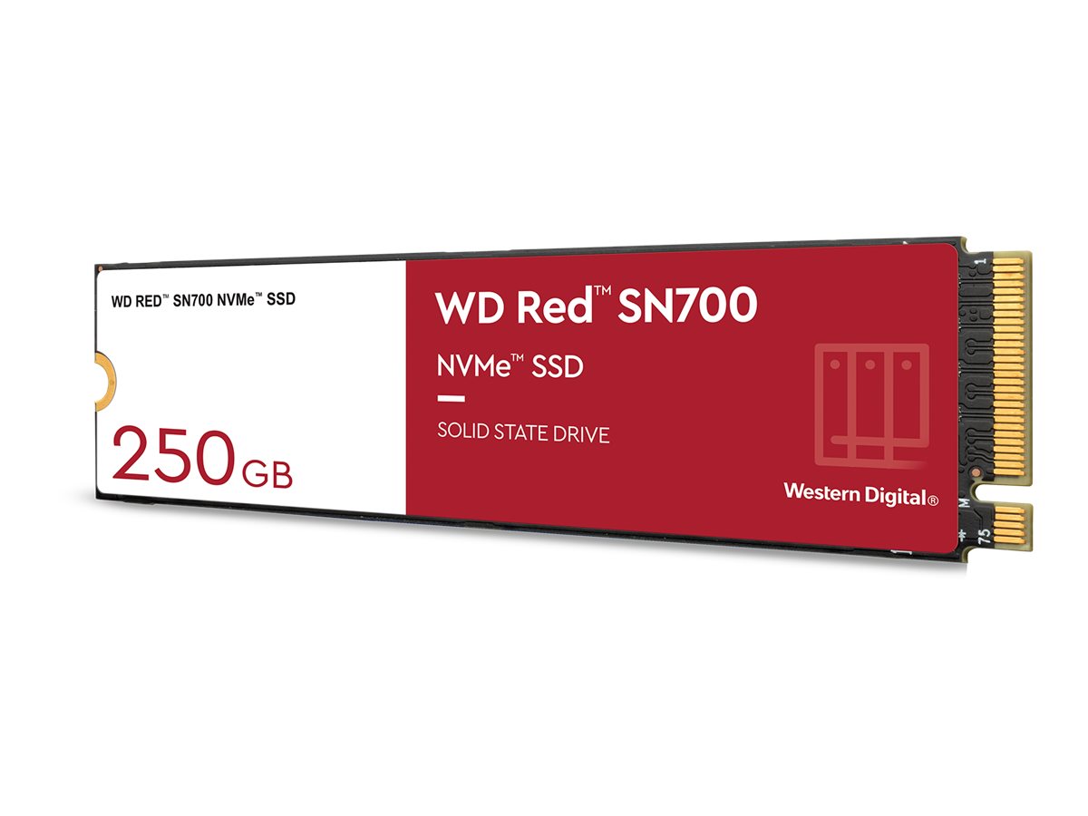 WD Red SN700 WDS250G1R0C - SSD - 250 GB - intern - M.2 2280 - PCIe 3.0 x4 (NVMe)
