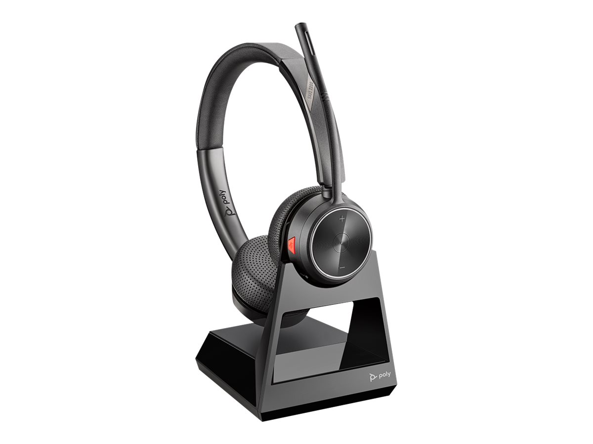 Poly Savi 7220 Office - Headset-System - On-Ear - DECT - kabellos