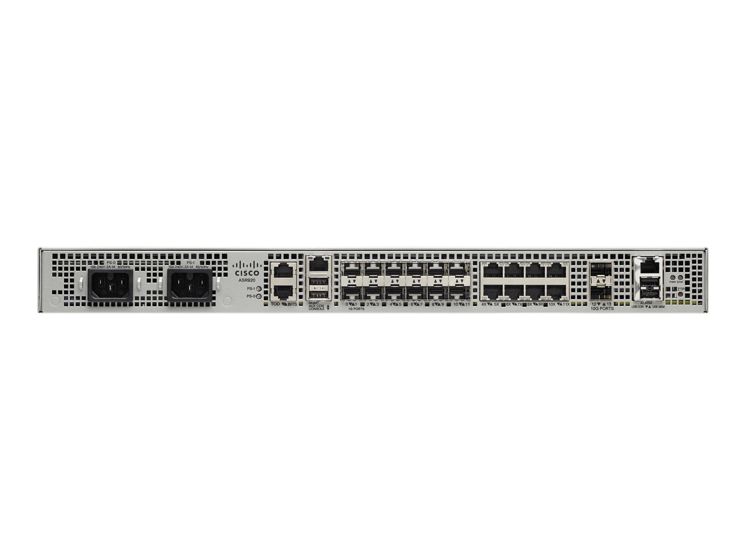 Cisco ASR 920 - - Router - - 10GbE - Luftstrom von vorne nach hinten - an Rack montierbar
