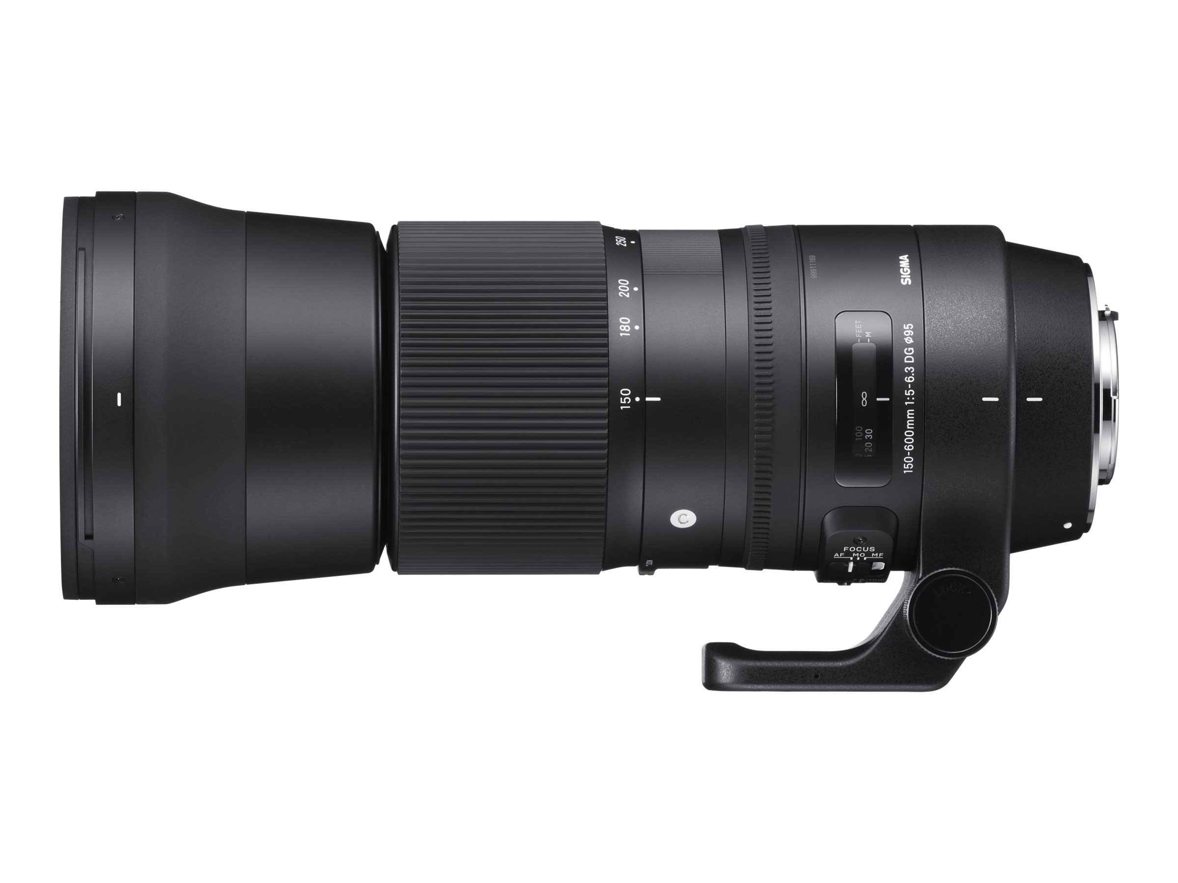 Sigma Contemporary - Telezoomobjektiv - 150 mm - 600 mm - f/5.0-6.3 DG OS HSM - Canon EF