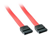 Lindy - SATA-Kabel - Serial ATA 150/300/600 - SATA zu SATA - 20 cm - Rot