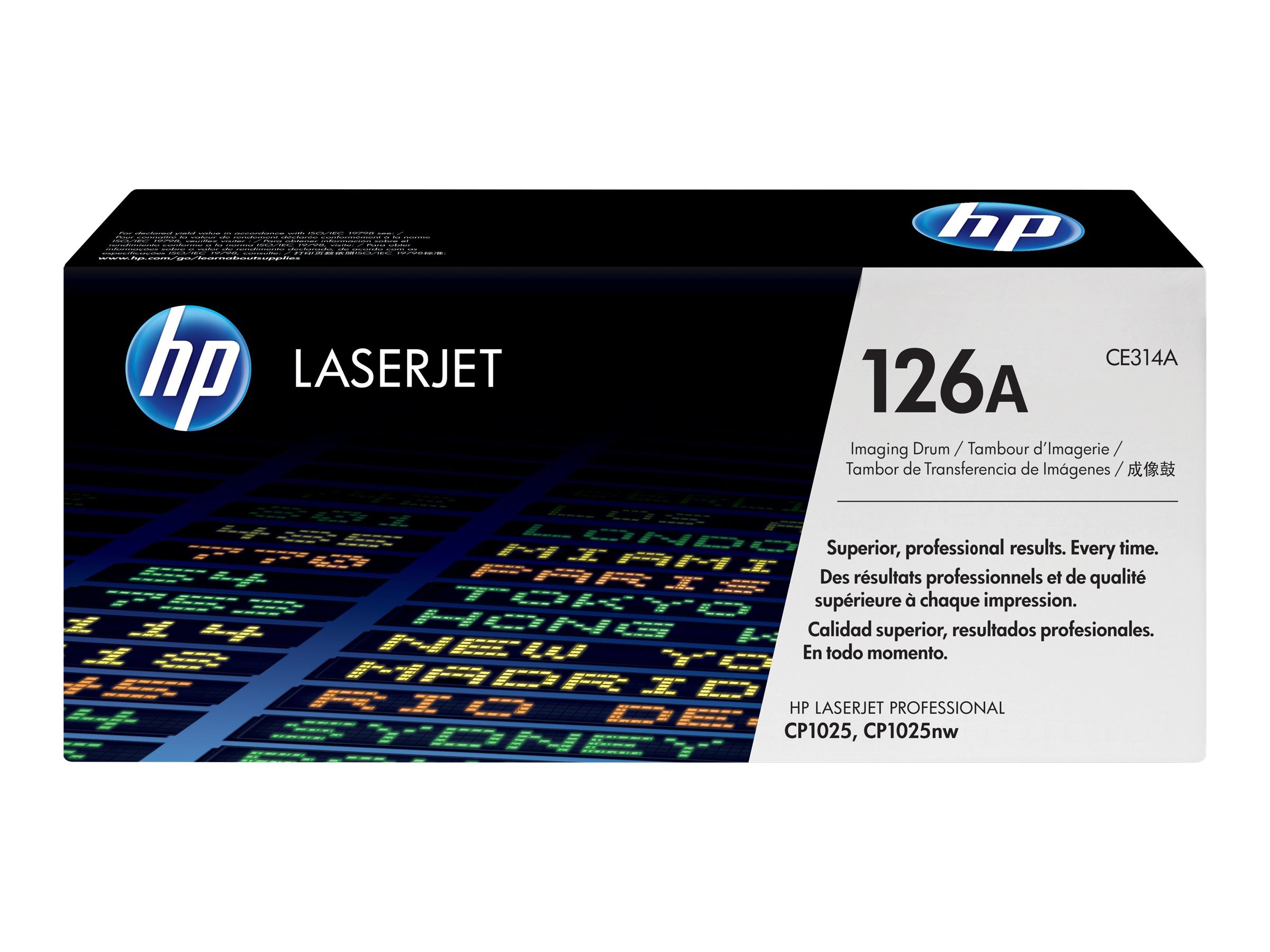 HP 126A - Schwarz, Farbe (Cyan, Magenta, Gelb) - original - Trommeleinheit - fr Color LaserJet Pro CP1025; LaserJet Pro MFP M17