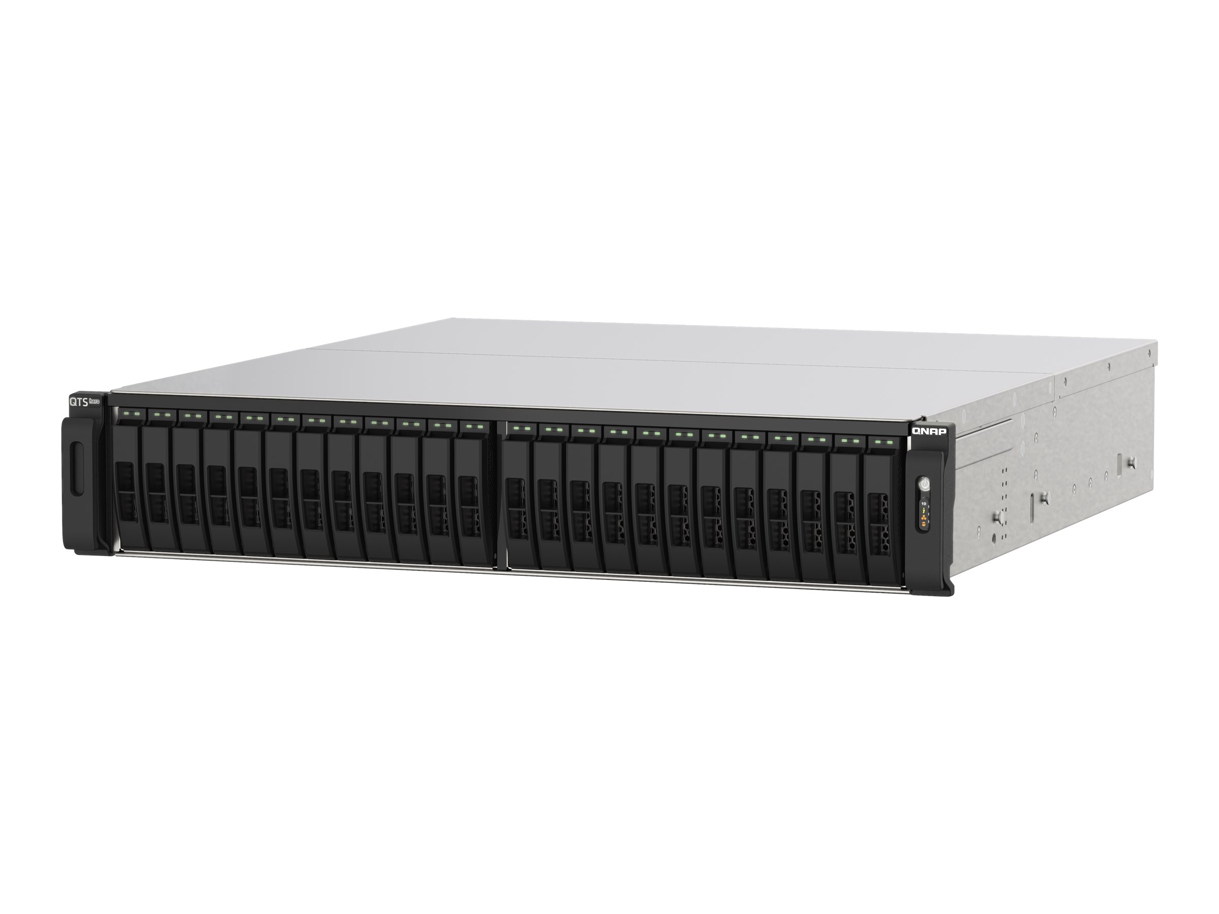 QNAP TS-H2490FU - NAS-Server - 24 Schchte - Rack - einbaufhig - PCI Express 3.0 x4 (NVMe)