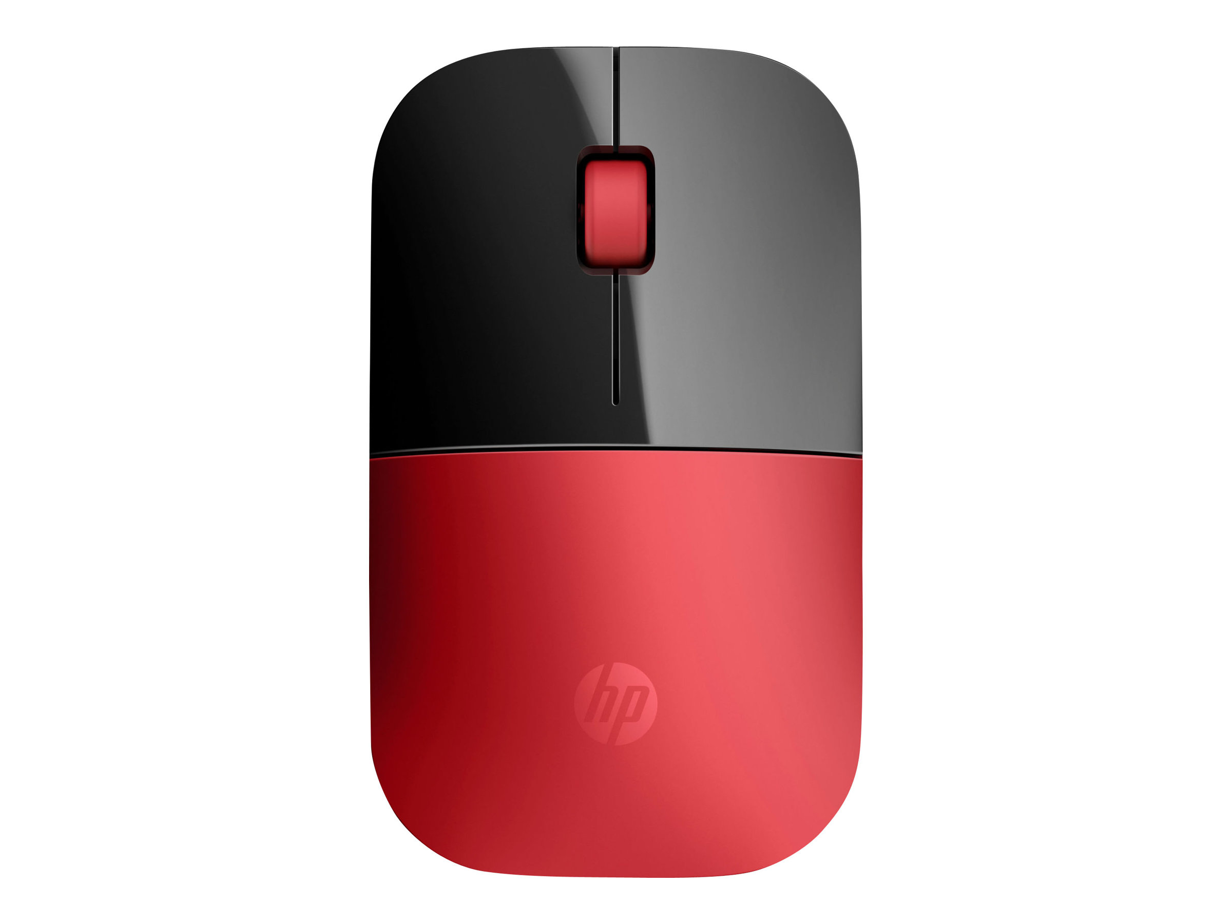 HP Z3700 - Maus - kabellos - 2.4 GHz - kabelloser Empfnger (USB) - Rot