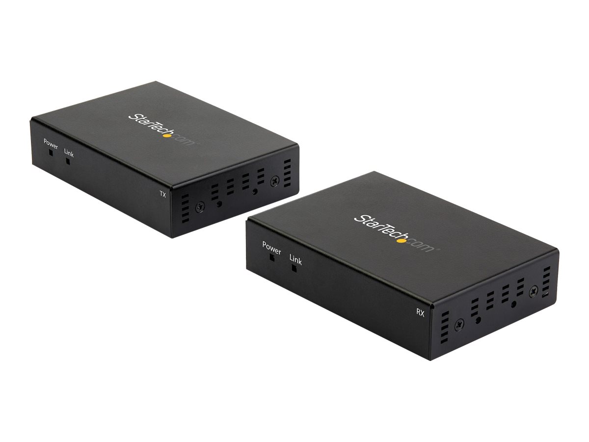 StarTech.com ST121HD20L HDMI Ethernet Extender (4K 60Hz, 100m, IR Steuerung, 4K Video über CAT6) - Video-/Audio-/Infrarot-Übertr