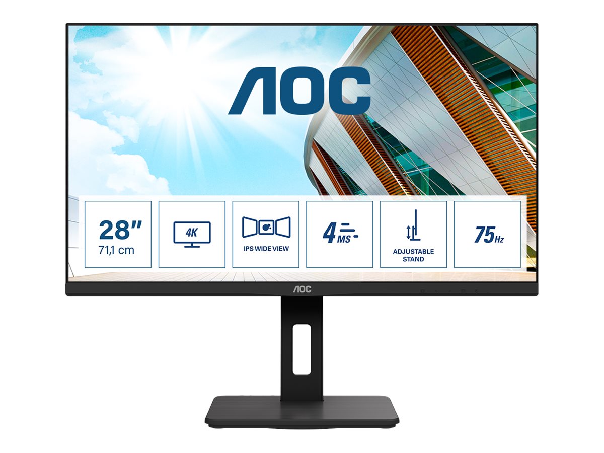 AOC U28P2A - LED-Monitor - 71.1 cm (28