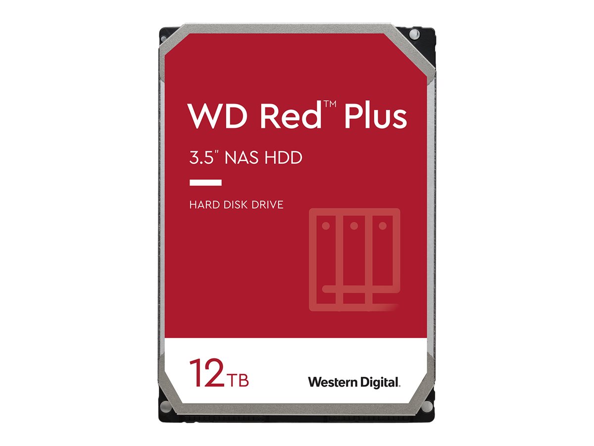 WD Red Plus WD120EFBX - Festplatte - 12 TB - intern - 3.5