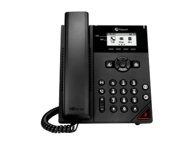 Poly VVX 150 Business IP Phone - VoIP-Telefon - dreiweg Anruffunktion - SIP, RTCP, RTP, SRTP, SDP - 2 Leitungen