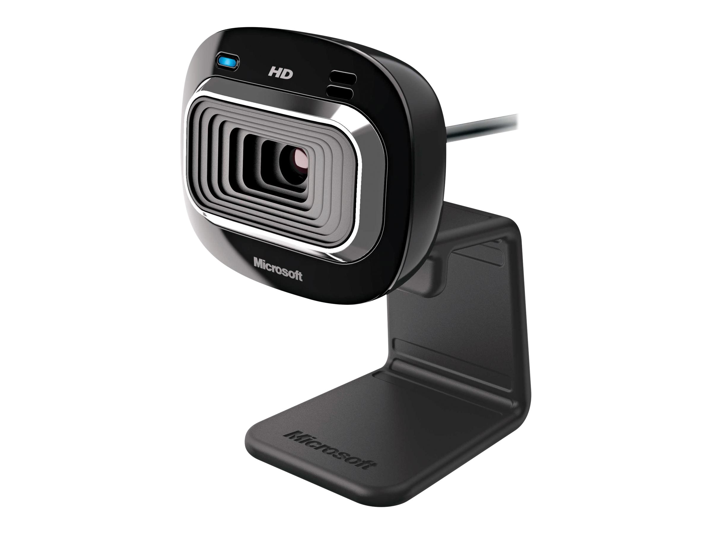 Microsoft LifeCam HD-3000 - Webcam - Farbe - 1280 x 720 - Audio - USB 2.0