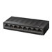TP-Link LiteWave LS1008G - Switch - unmanaged - 8 x 10/100/1000 - Desktop, wandmontierbar