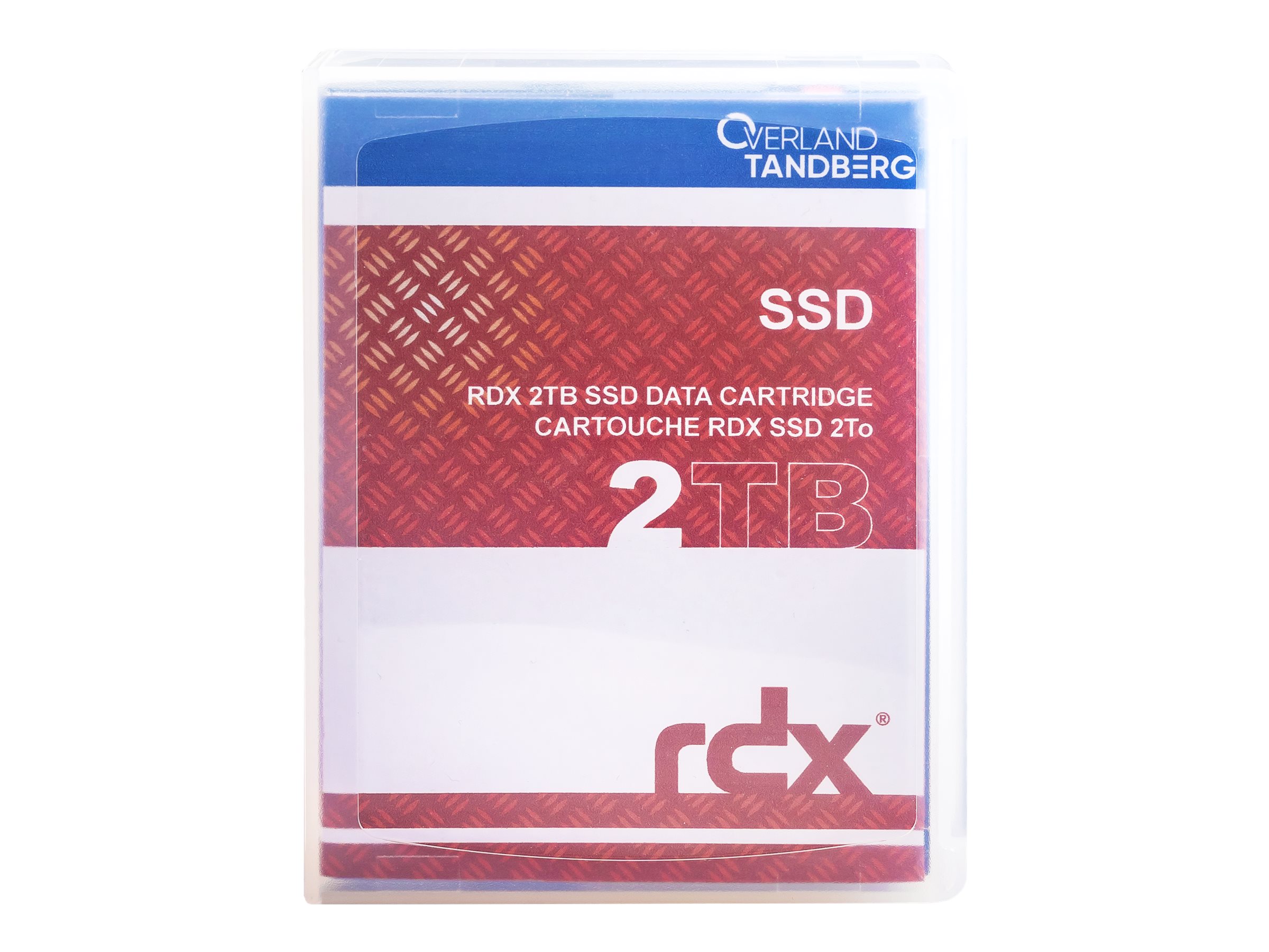 Overland-Tandberg - RDX SSD Kartusche - 2 TB - mit 3 Jahre Fortschrittlicher Austauschservice - fr Tandberg Data RDX QuikStatio