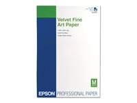Epson Fine Art Velvet - Velvet - A3 plus (329 x 423 mm) 20 Blatt Papier - fr SureColor P5000, P800, SC-P10000, P20000, P5000, P