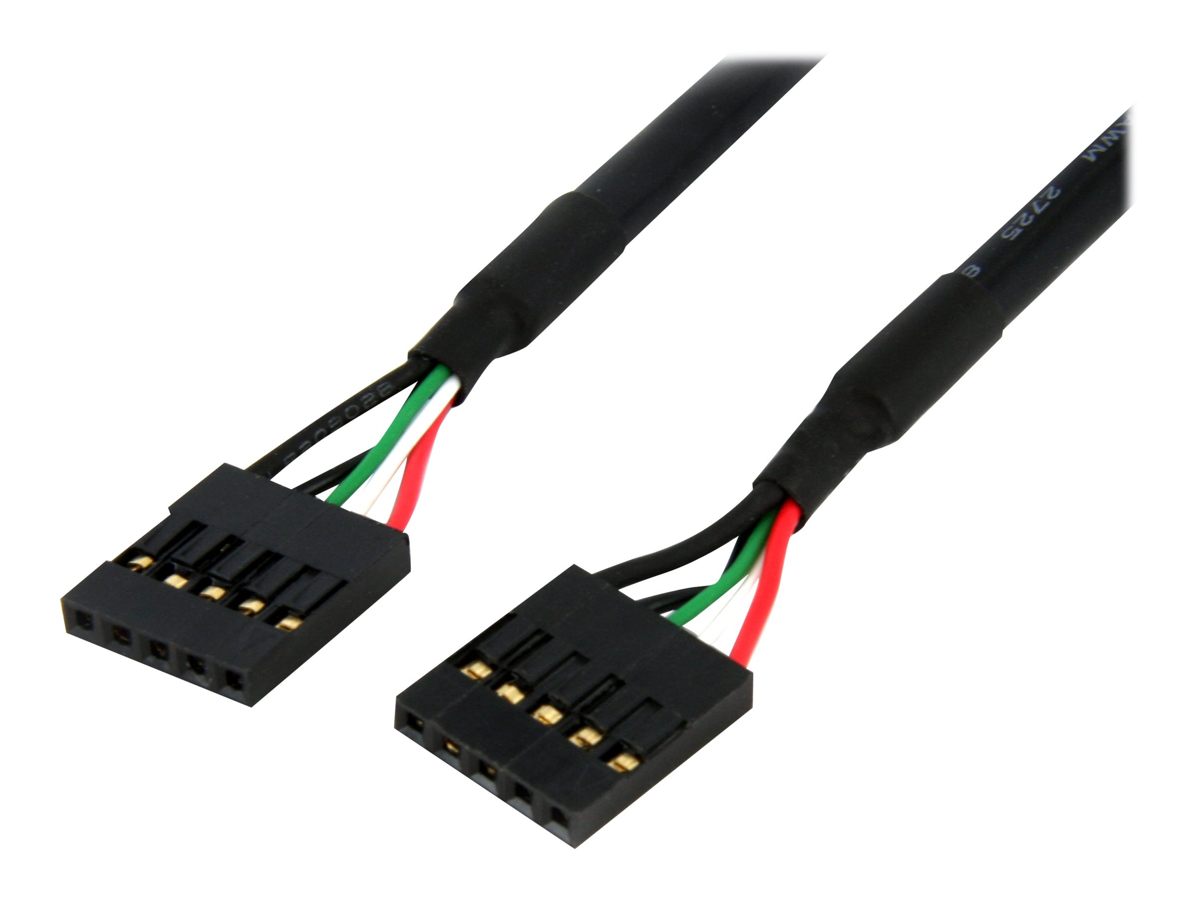 StarTech.com USB 2.0 Kabel Verlngerung intern 5 pol - 1 x IDC (5 pin) Pfostenbuchse auf 1 x IDC (5 pin) Pfostenbuchse Kabellng