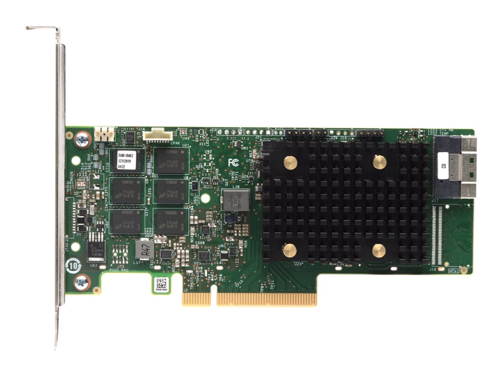 Lenovo ThinkSystem 940-8i - Speichercontroller (RAID) - 8 Sender/Kanal - SATA / SAS 12Gb/s - Low-Profile - RAID RAID 0, 1, 5, 6,