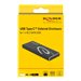 Delock - Speichergehuse - M.2 - M.2 Card / SATA 6Gb/s - USB 3.2 (Gen 2) - Schwarz