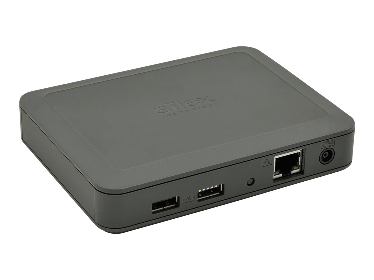 Silex DS-600 - Geräteserver - 2 Anschlüsse - GigE, USB 2.0, USB 3.0