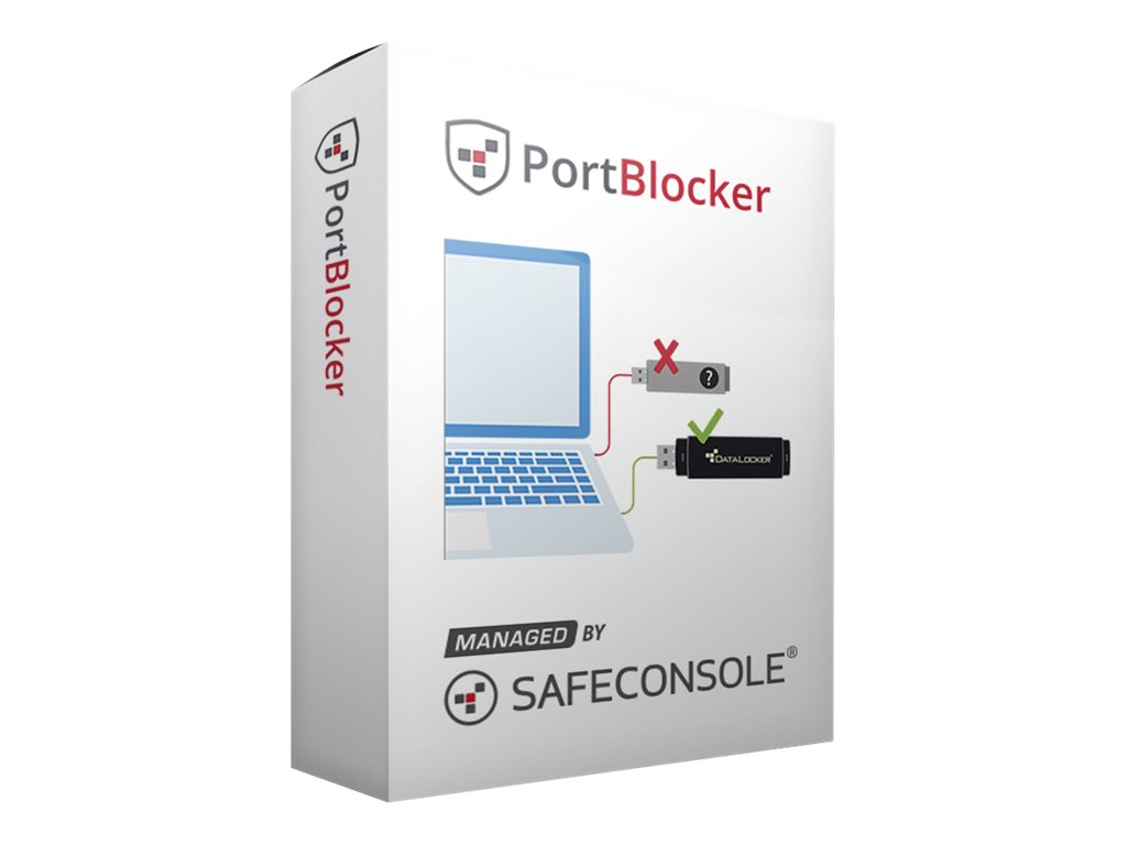 DataLocker PortBlocker - Abonnement-Lizenz (1 Jahr) - Win