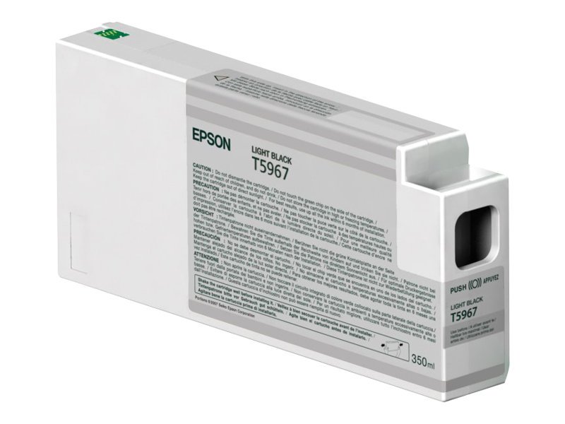 Epson T5967 - 350 ml - Schwarz - Original - Tintenpatrone - fr Stylus Pro 7890, Pro 7900, Pro 9890, Pro 9900, Pro WT7900