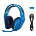Logitech G G733 LIGHTSPEED Wireless RGB Gaming Headset - Headset - ohrumschliessend - 2,4 GHz - kabellos - Blau