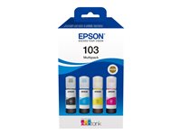 Epson 103 Multipack - 4er-Pack - Schwarz, Gelb, Cyan, Magenta - original - Nachflltinte - fr Epson L1210, L3210, L3211, L3256,