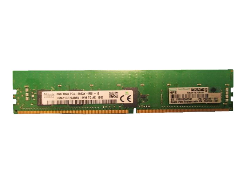 HPE SmartMemory - DDR4 - Modul - 8 GB - DIMM 288-PIN - 2933 MHz / PC4-23400