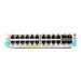 HPE - Erweiterungsmodul - Gigabit Ethernet (PoE+) x 20 + Gigabit Ethernet / 10 Gigabit SFP+ x 4 - fr HPE Aruba 5406R, 5406R 16,