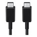 Samsung EP-DN975 - USB-Kabel - USB-C (M) zu USB-C (M) - USB 2.0 - 1 m - USB-Stromversorgung (5A, 100 W)