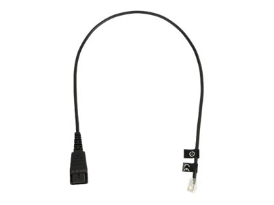 Jabra - Headset-Kabel - RJ-10 mnnlich zu Quick Disconnect mnnlich - 0.5 m