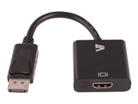 V7 - Adapterkabel - DisplayPort mnnlich zu HDMI weiblich - Schwarz