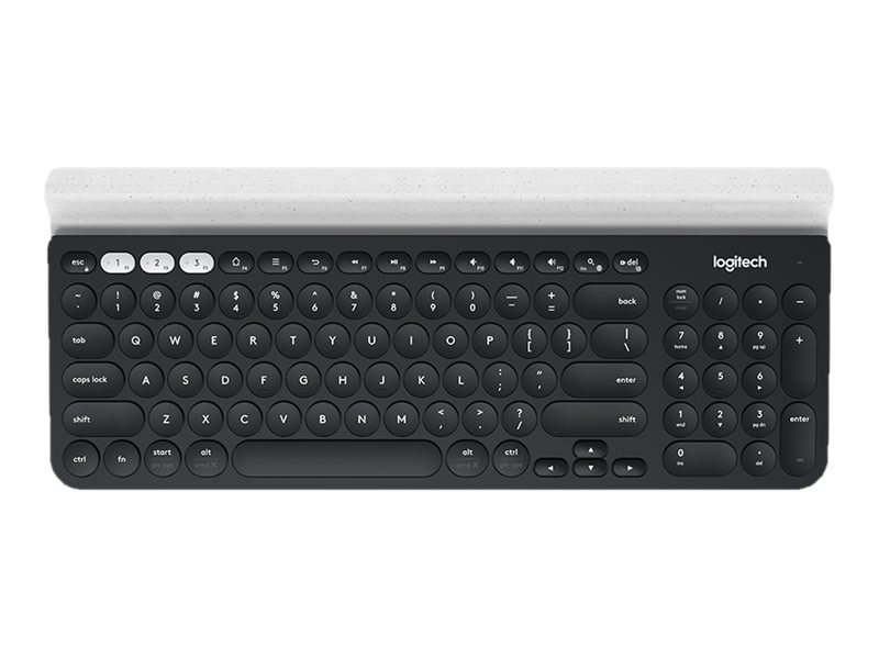 Logitech K780 Multi-Device - Tastatur - Bluetooth - Russisch - weiss