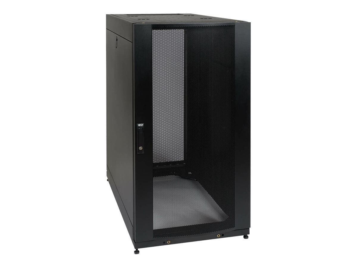 Tripp Lite 25U Rack Enclosure Server Cabinet w Doors & Sides -Special Price - Schrank Netzwerkschrank - Schwarz - 25U - 48.3 cm 