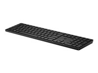 HP 455 - Tastatur - programmierbar - kabellos - 2.4 GHz - QWERTY