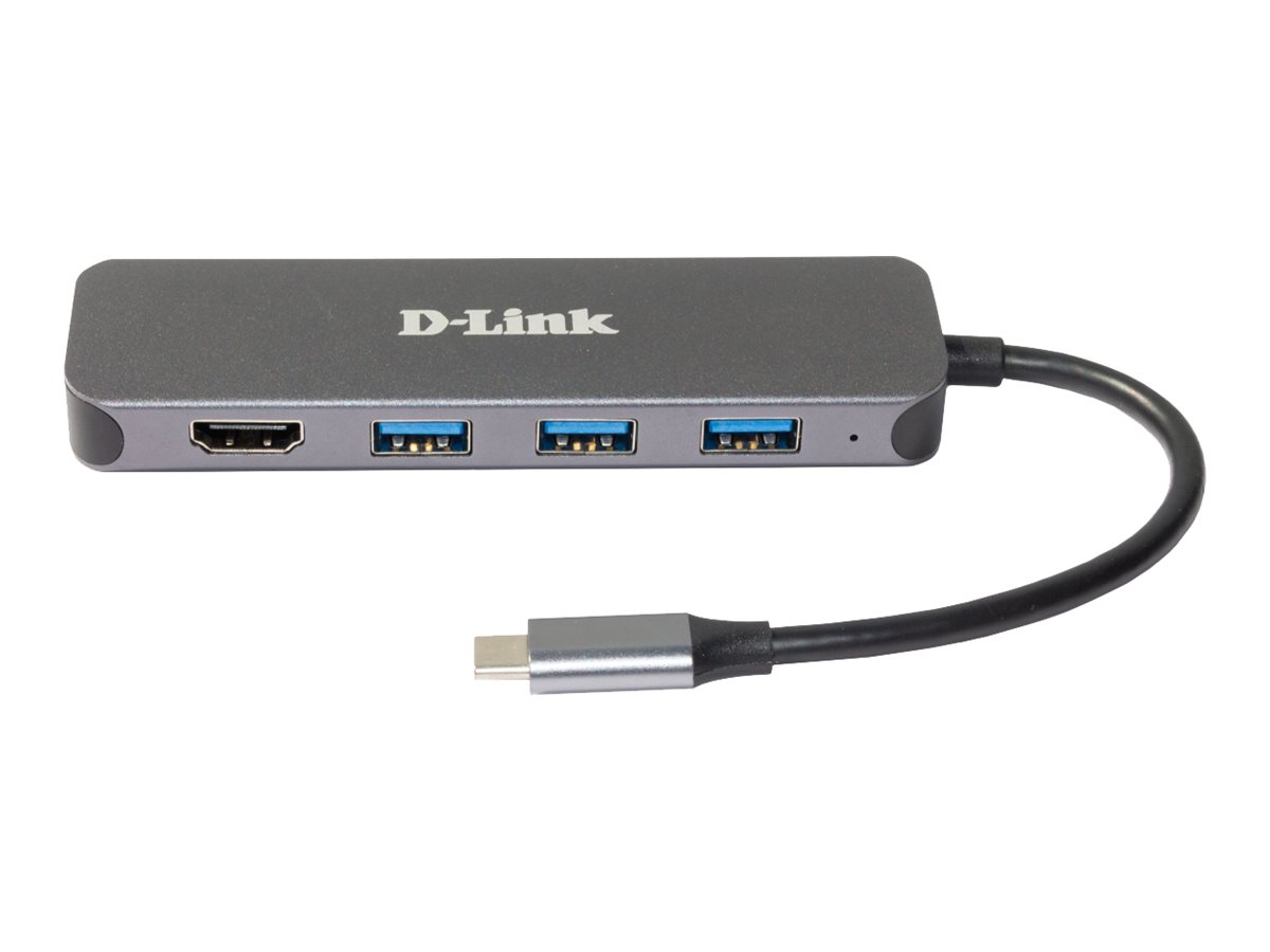 D-Link DUB-2333 - Dockingstation - USB-C / Thunderbolt 3 - HDMI