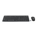 Logitech MK295 Silent - Tastatur-und-Maus-Set - kabellos - 2.4 GHz - Franzsisch - Graphite