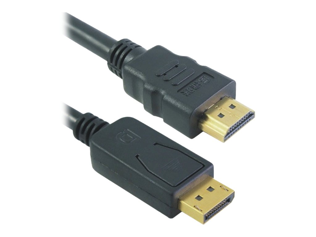 M-CAB - Adapterkabel - DisplayPort mnnlich zu HDMI mnnlich - 1 m