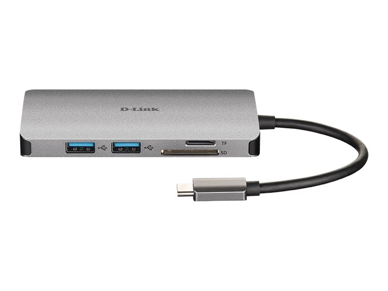 D-Link DUB-M810 - Dockingstation - USB-C / Thunderbolt 3 - HDMI - 1GbE