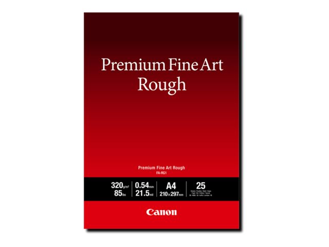 Canon Premium FA-RG1 - Rough - 21,5 mil - A4 (210 x 297 mm) - 320 g/m - 25 Blatt Kunstpapier