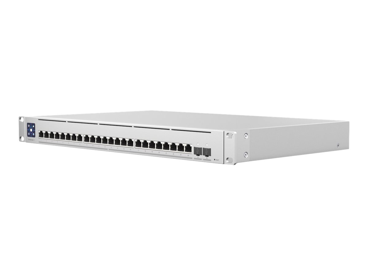 Ubiquiti UniFi Enterprise XG 24 - Switch - L3 - managed - 24 x 100/1000/2.5G/5G/10GBase-T + 2 x 25 Gigabit SFP28 (Uplink) - an R