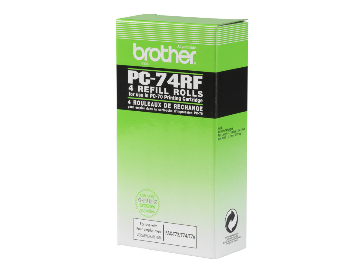 Brother PC74RF - Farbband - fr FAX-T104, T106, T74, T76, T78