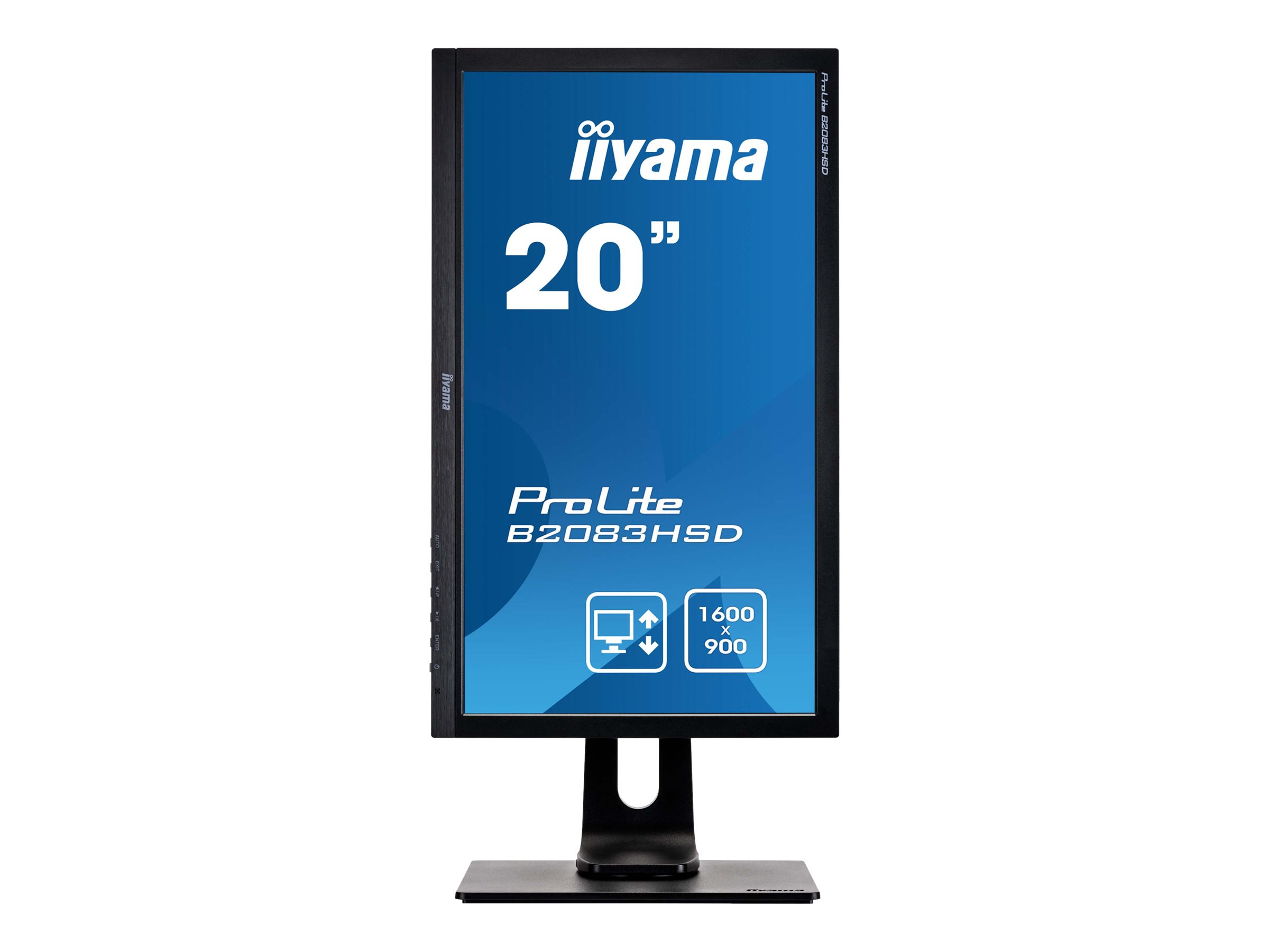 iiyama ProLite B2083HSD-1 - LED-Monitor - 50.8 cm (20