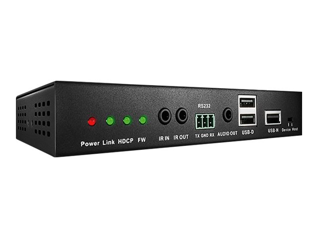 LINDY C6 HDMI 4K 2.0 & USB 2.0 KVM Extender 100m with HDBaseT 2.0 technology - Video/Audio/Infrarot/USB/serieller/Netzwerkextend