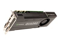 NVIDIA Quadro K5000 - Grafikkarten - Quadro K5000 - 4 GB GDDR5 - PCIe x16 - DVI, 2 x DisplayPort